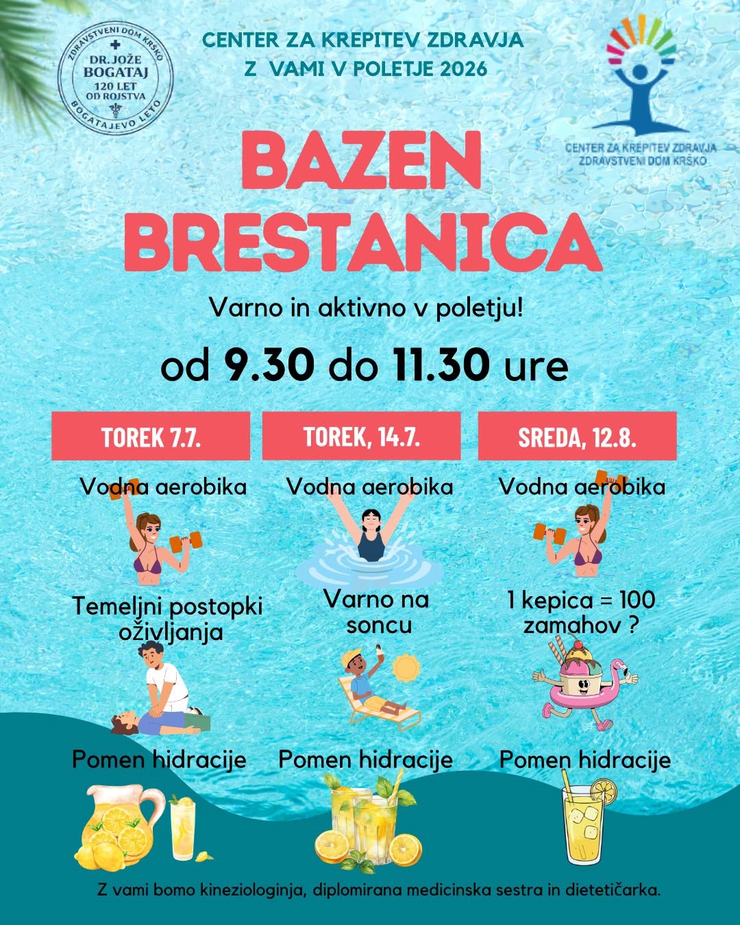 bazen aerobne vaje